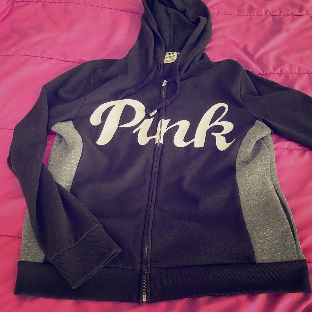 Black PINK zip up jacket